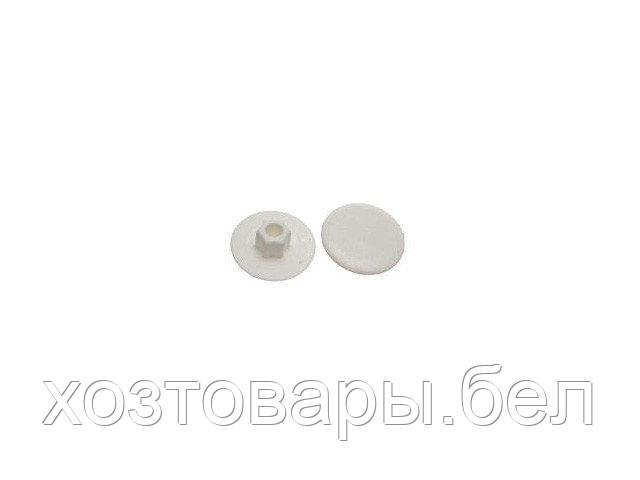 Заглушка для конфирмата, декоративная белая (50 шт в зип-локе) STARFIX - фото 1 - id-p166504987