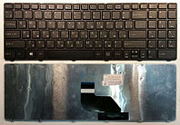 Клавиатура для ноутбука MSI CR640 черная, с рамкой