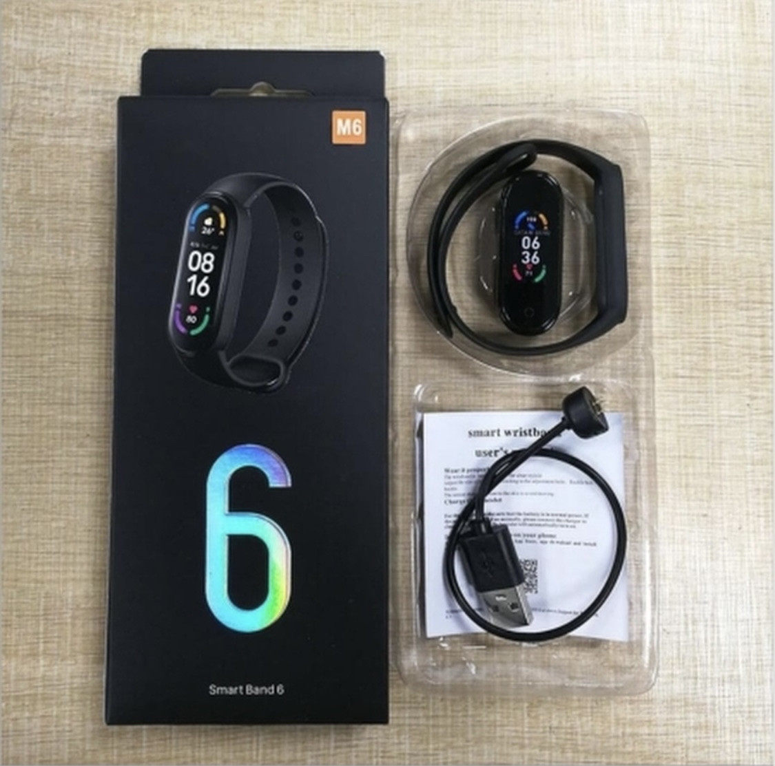 Фитнес браслет Xiaomi Smart Band M6 с пульсометром (Реплика) - фото 7 - id-p132878294