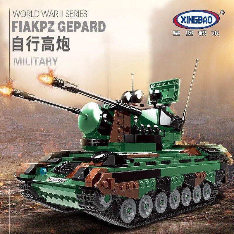 Конструктор "Зенитная самоходная установка FlakPz Gepard" Xingbao XB-06045 - фото 3 - id-p169140081