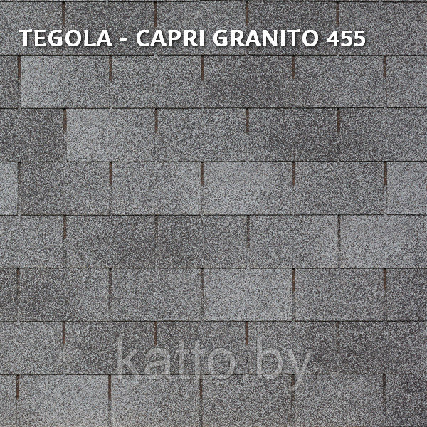 Битумная черепица TEGOLA CAPRI GRANITO 455