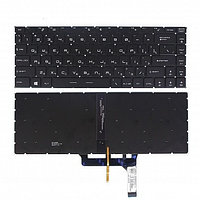 Клавиатура для ноутбука MSI GF63 черная, с подсветкой