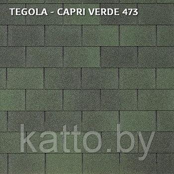 Битумная черепица TEGOLA CAPRI VERDE 473