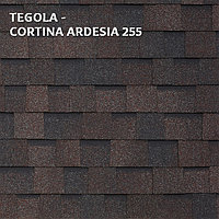 Битумная многослойная черепица TEGOLA CORTINA ARDESIA 255