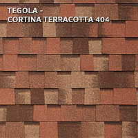 Битумная многослойная черепица TEGOLA CORTINA TERRACOTTA 404