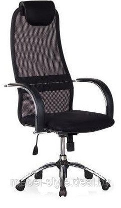 Кресло EP 708 для работы в офисе и дома, стул EP 708 ткань сетка (красная) - фото 6 - id-p169148416