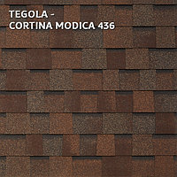 Битумная многослойная черепица TEGOLA CORTINA MODICA 436