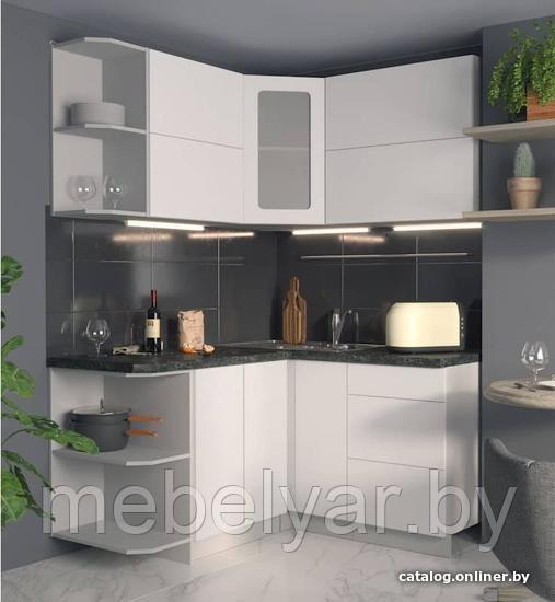 Кухня Интерлиния Матте 1,5*1,4А левая