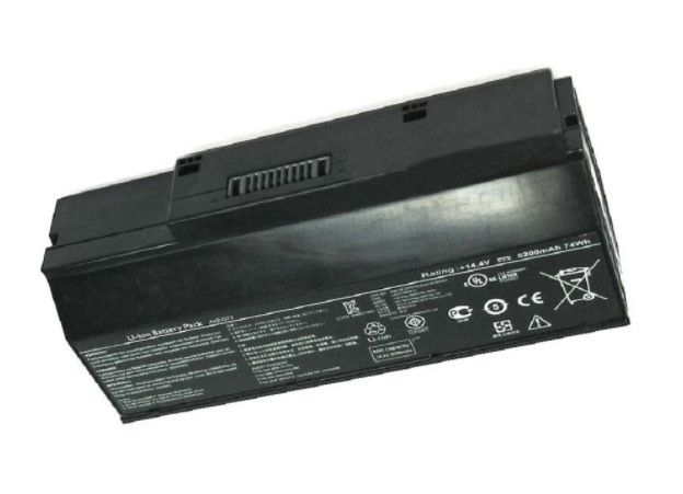 Оригинальный аккумулятор (батарея) для ноутбука Asus G53 (A42-G73) 14.4V 74Wh