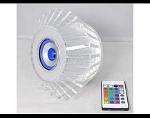 Светодиодная музыкальная RGB лампа в виде кристалла с Bluetooth, с пультом, фото 2