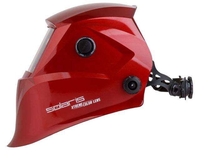 Сварочная маска Solaris ASF650Х (красный металлик) - фото 2 - id-p169160612