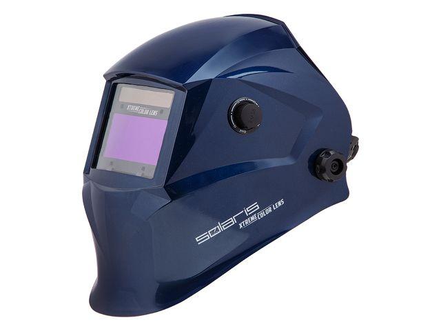 Сварочная маска Solaris ASF650Х (синий металлик) - фото 1 - id-p169160740