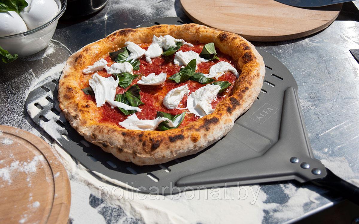 Набор для пиццайоло PIZZA PEEL SET V.2 (2 лопаты, щетка, кочерга) - фото 4 - id-p169162053