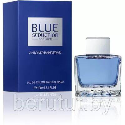 Мужская туалетная вода Antonio Banderas Blue Seduction 100ml (ORIGINAL) - фото 1 - id-p169184197