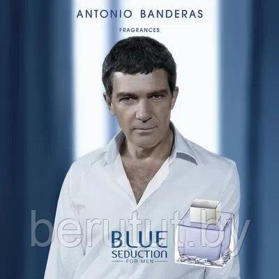 Мужская туалетная вода Antonio Banderas Blue Seduction 100ml (ORIGINAL) - фото 3 - id-p169184197