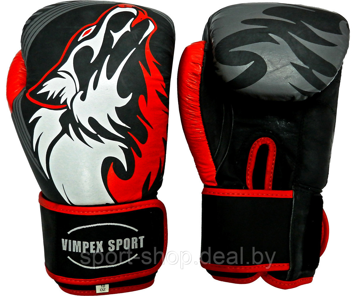Боксерские перчатки Vimpex Sport 3099 10oz, перчатки для бокса, перчатки 10 унций, перчатки боксерские детские - фото 2 - id-p169187491