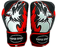 Боксерские перчатки Vimpex Sport 3099 14oz,перчатки для бокса, перчатки 14 унций, перчатки боксерские