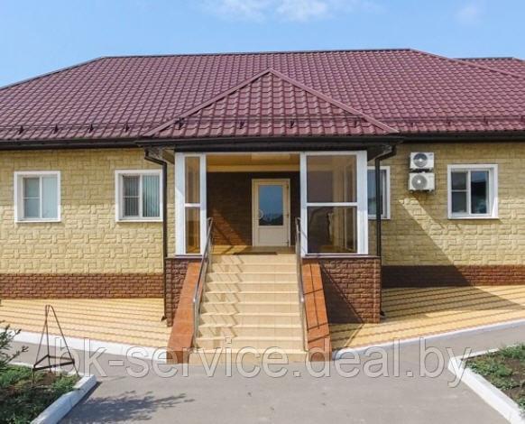 Металлочерепица Grand Line (Гранд Лайн) Kamea Standart Drap 0.45 мм, Россия - фото 8 - id-p169195302