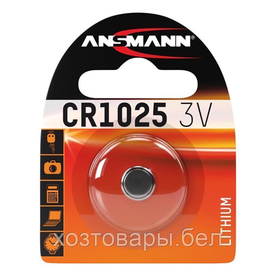 Батарейка CR1025 ANSMANN