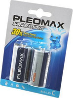 Батарейка R14 солевая, Pleomax