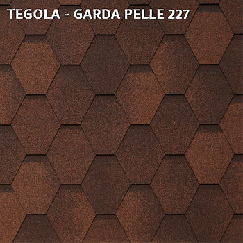 Битумная черепица TEGOLA GARDA PELLE 227