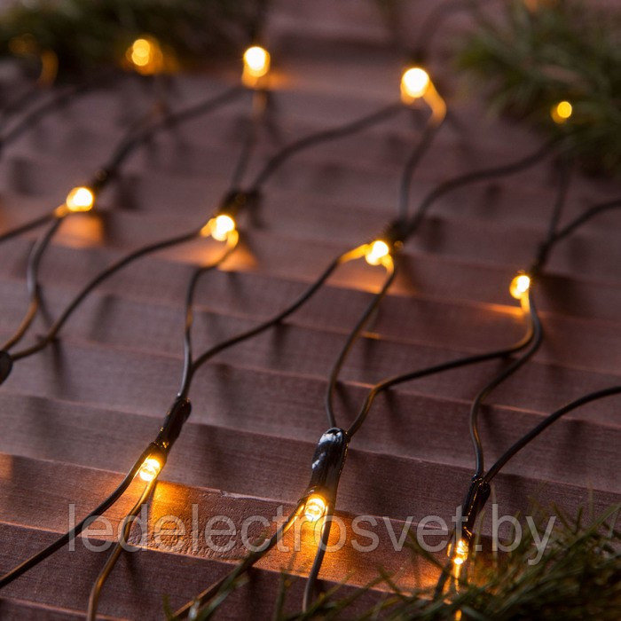 СЕТЬ, уличная УМС Ш:2м, В:1,5м, Н.Т. 3W LED-192-220V, Т/БЕЛЫЙ