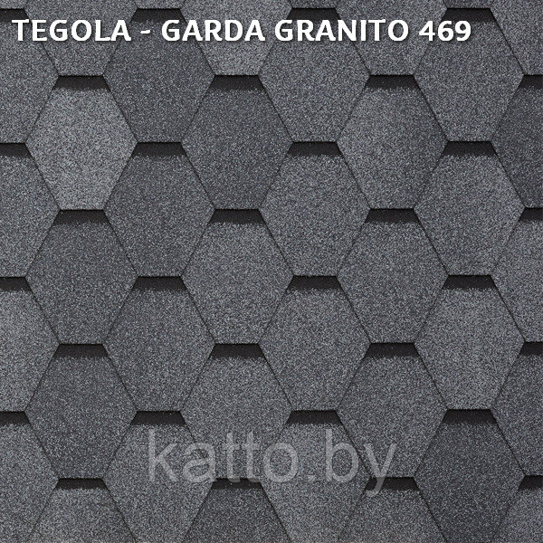 Битумная черепица TEGOLA GARDA GRANITO 469 - фото 1 - id-p169196478