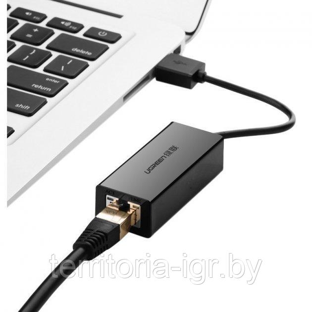 Внешняя сетевая карта 20256 USB 3.0 - RJ45 Network adapter Ugreen - фото 5 - id-p169196511