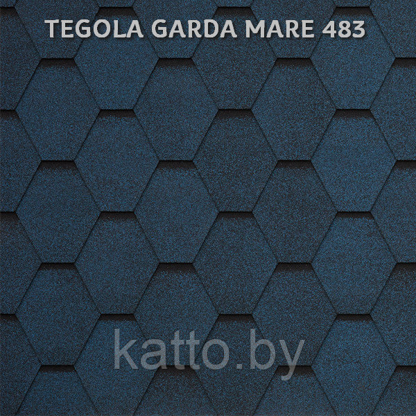 Битумная черепица TEGOLA GARDA MARE 483