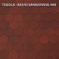 Битумная черепица TEGOLA ASSISI SANGIOVESE 400