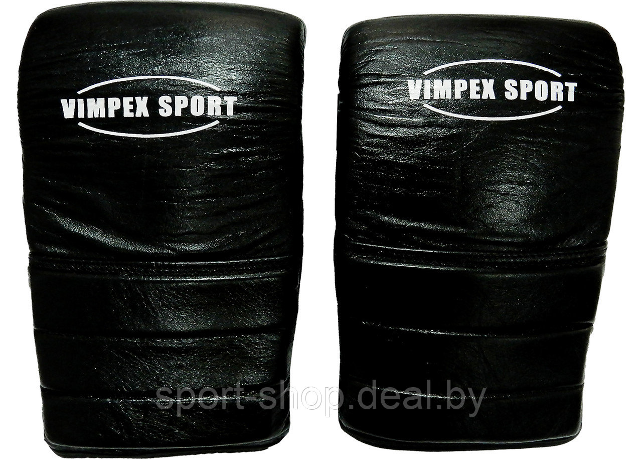 Перчатки снарядные черные Vimpex Sport ULI-4003 Размер S, снарядные перчатки, снарядные перчатки для бокса - фото 2 - id-p169196906