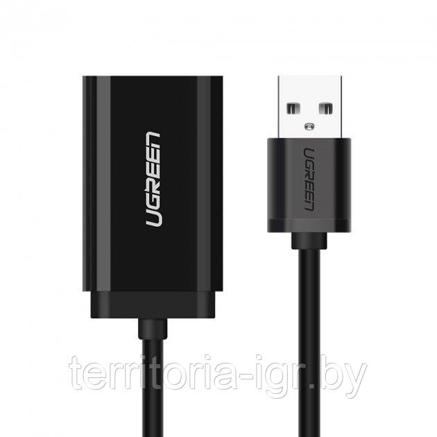 Внешняя звуковая карта 30724 USB 2.0 Stereo Sound Adapter черный Ugreen - фото 2 - id-p169196935