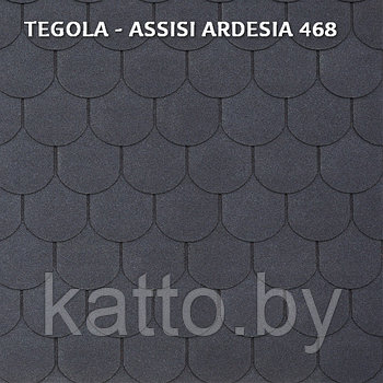 Битумная черепица TEGOLA ASSISI ARDESIA 468