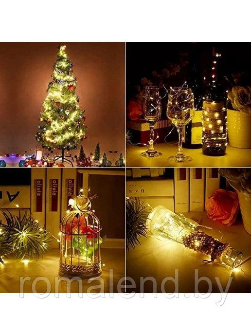 Гирлянда Роса Light decor 45922657 желтая - фото 6 - id-p169202044