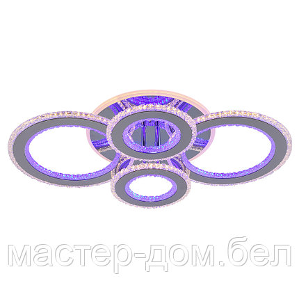 Светодиодная люстра 8040/2+2 CHR, фото 2