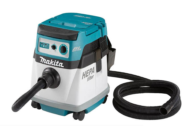 Аккум. пылесос MAKITA DVC 867 LZX 4 (2x18В, 2400 л/мин,110 мбар,8л,сух.,self-cleaning,HEPA,AWS)