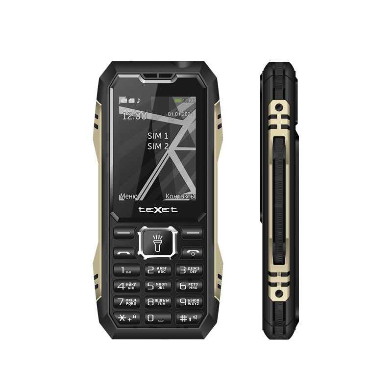 Мобильный телефон teXet TM-D424 цвет черный
