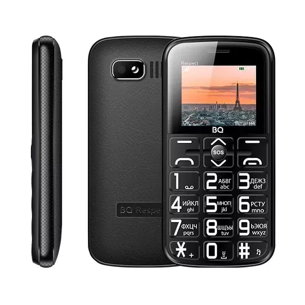 Мобильный телефон BQ Respect (BQ-1851) черный - фото 1 - id-p169208210