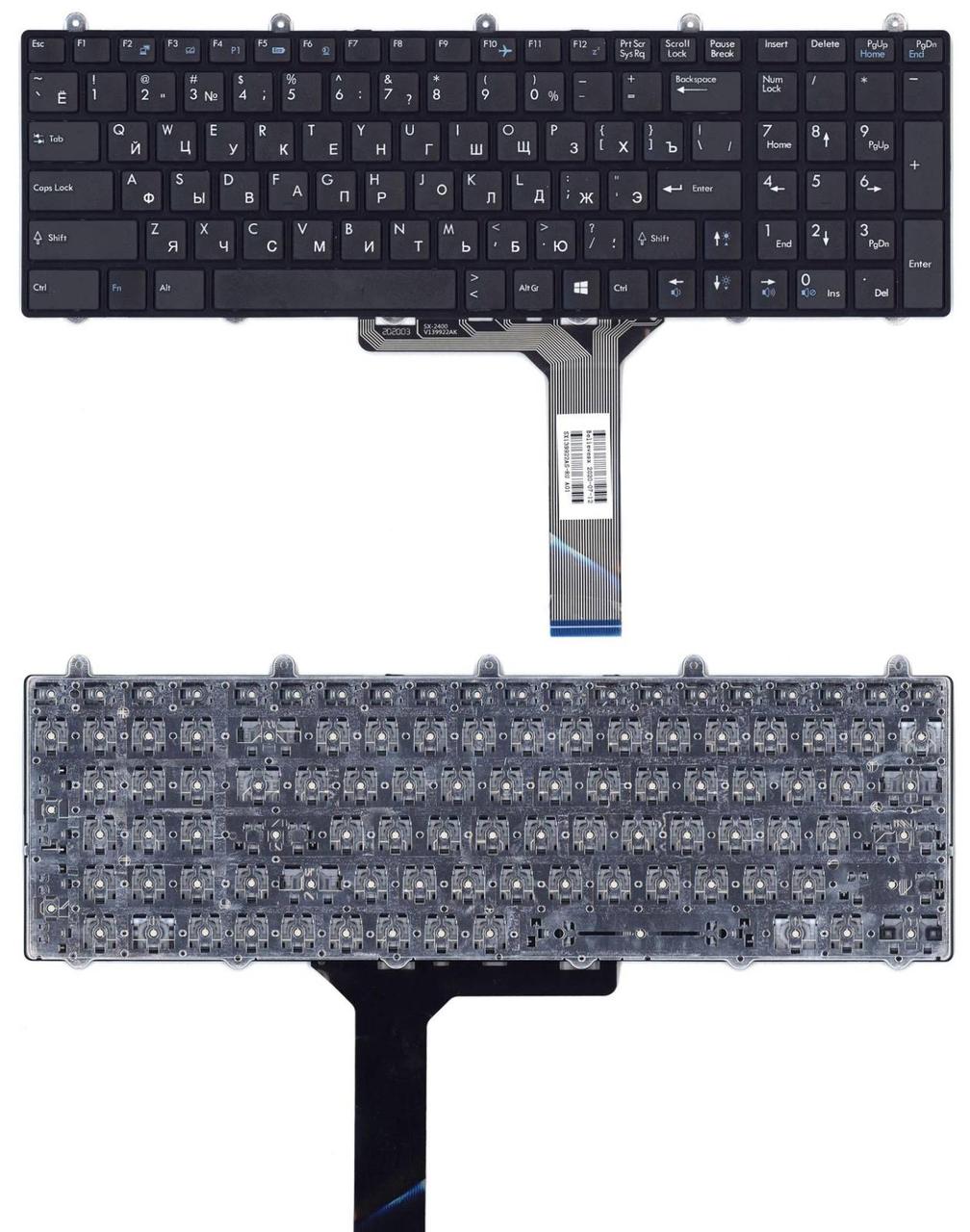 Клавиатура для ноутбука MSI 7RE черная