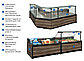 Витрина холодильная Carboma BAVARIA 3 GC111 SV 3,75-1 (газлифт, без боковин), фото 4