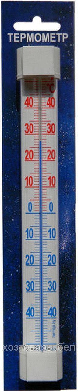 Термометр ТБО 1-2 оконный уличный (бытовой) (-50...+45°С) на липучке
