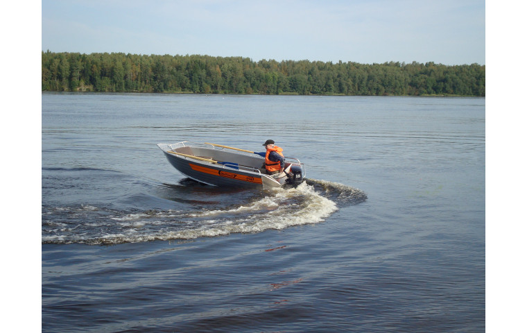 Алюминиевая лодка Wellboat-42 (NEXT) - фото 2 - id-p169224557