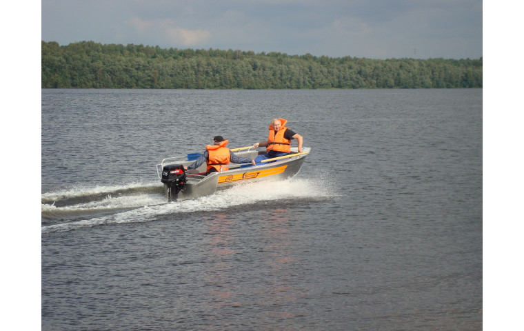 Алюминиевая лодка Wellboat-42 (NEXT) - фото 3 - id-p169224557