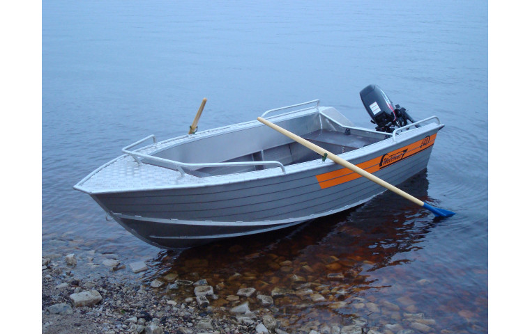 Алюминиевая лодка Wellboat-42 (NEXT) - фото 1 - id-p169224557