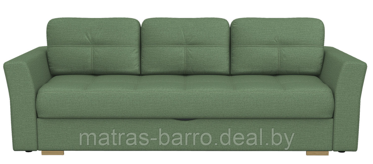 Ортопедический диван Премьер на металлокаркасе (ткань Orion Green) - фото 2 - id-p169229063