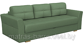 Ортопедический диван Премьер на металлокаркасе (ткань Orion Green)