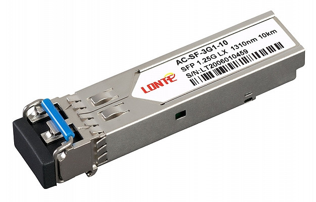 Модуль оптический SFP, 1.25 G, 10 км, TX 1310нм, LC, DDM - фото 1 - id-p169232882