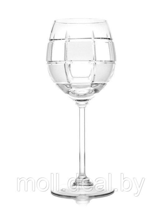 НЕМАН Хрустальные бокалы для вина "Queen" 450 мл 2 шт - фото 1 - id-p169182047