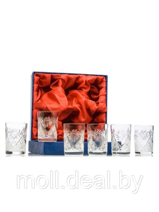 НЕМАН Хрустальный набор стаканов для напитков 200 мл 6 шт. - фото 1 - id-p169182052