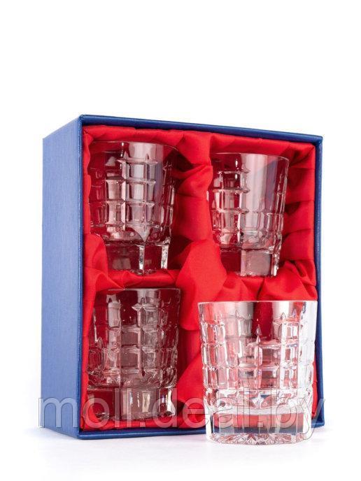 НЕМАН Хрустальные стаканы для виски, 200 мл, 4 шт - фото 1 - id-p169182158